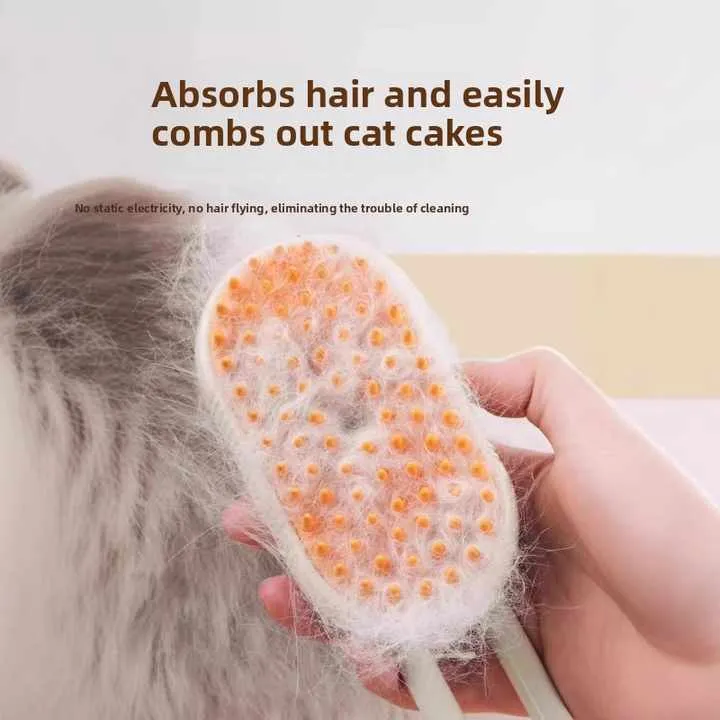 بخاخ بخار كهربائي محمول 3 في 1 القط ، أداة إزالة . 3 in 1 Portable Electric Steamer Cat, Pet Deshedding Tool