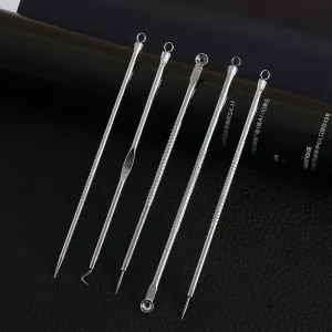 5Pc/Set Stainless Steel Blemish White headband Blackhead Come done Makeup Tools