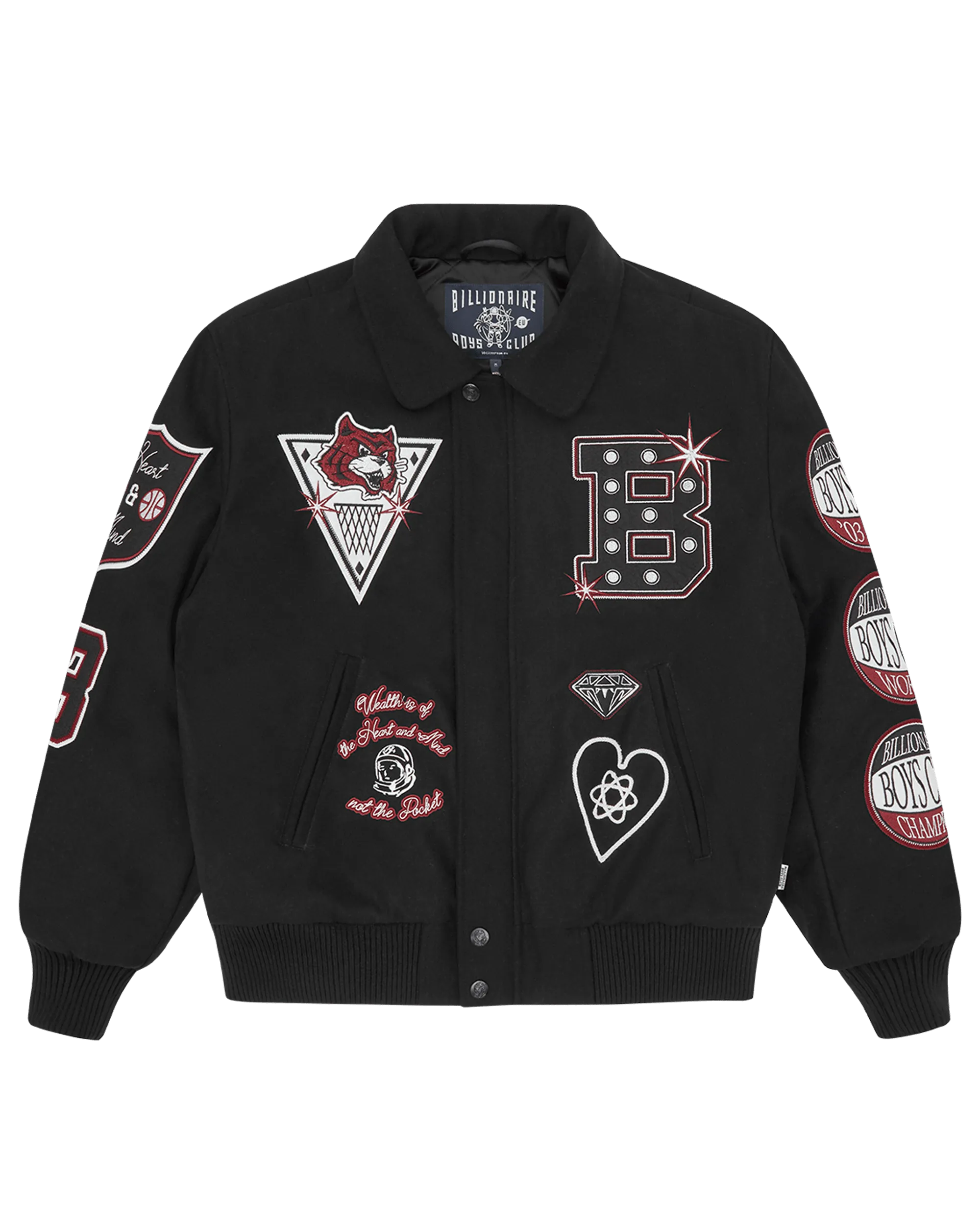 Alumni Collared Varsity Jacket