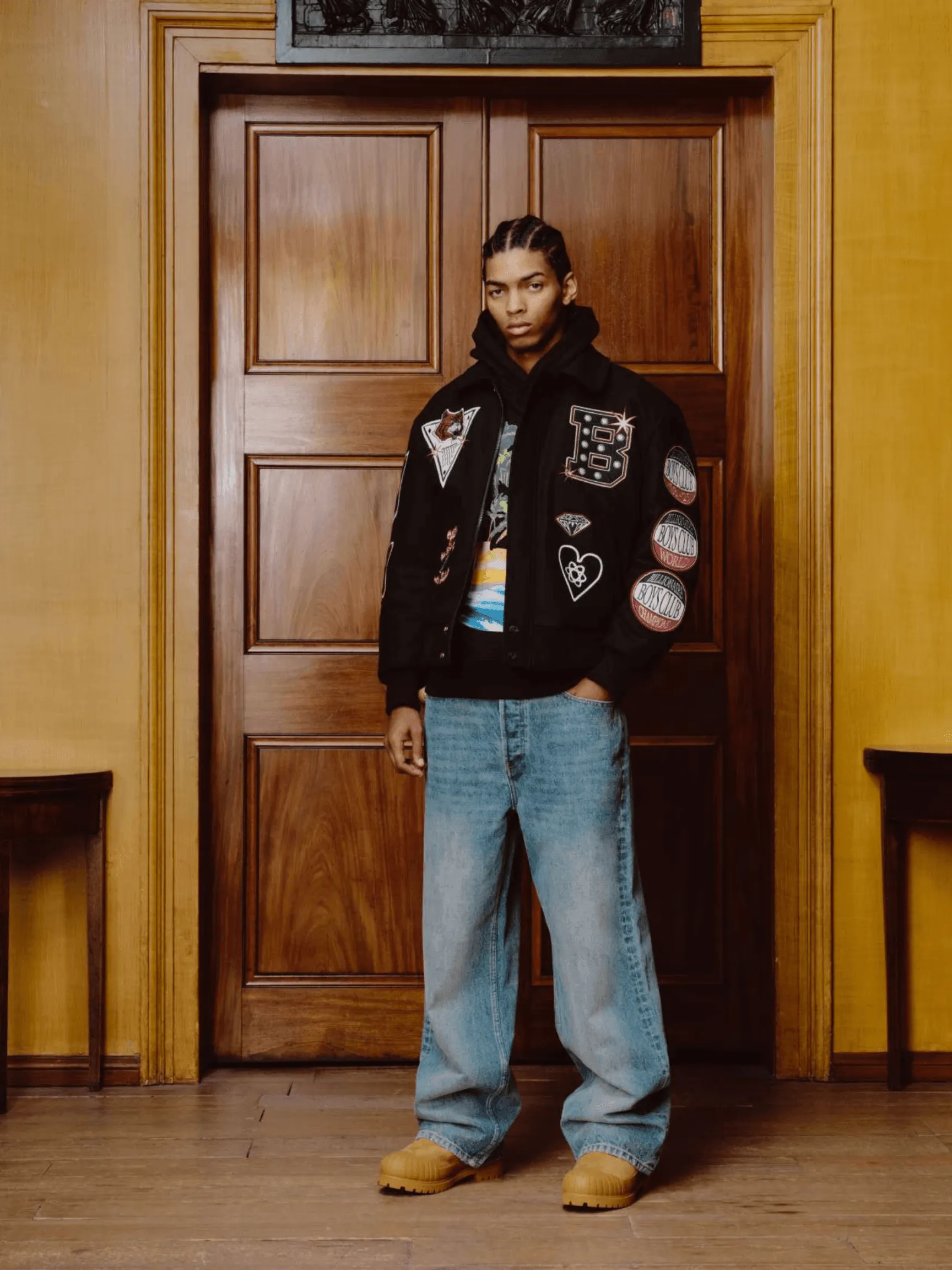 Alumni Collared Varsity Jacket