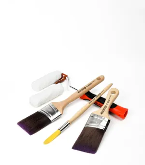Arroworthy - Ultimate Woodwork Brush and Roller Set - 5 Pack
