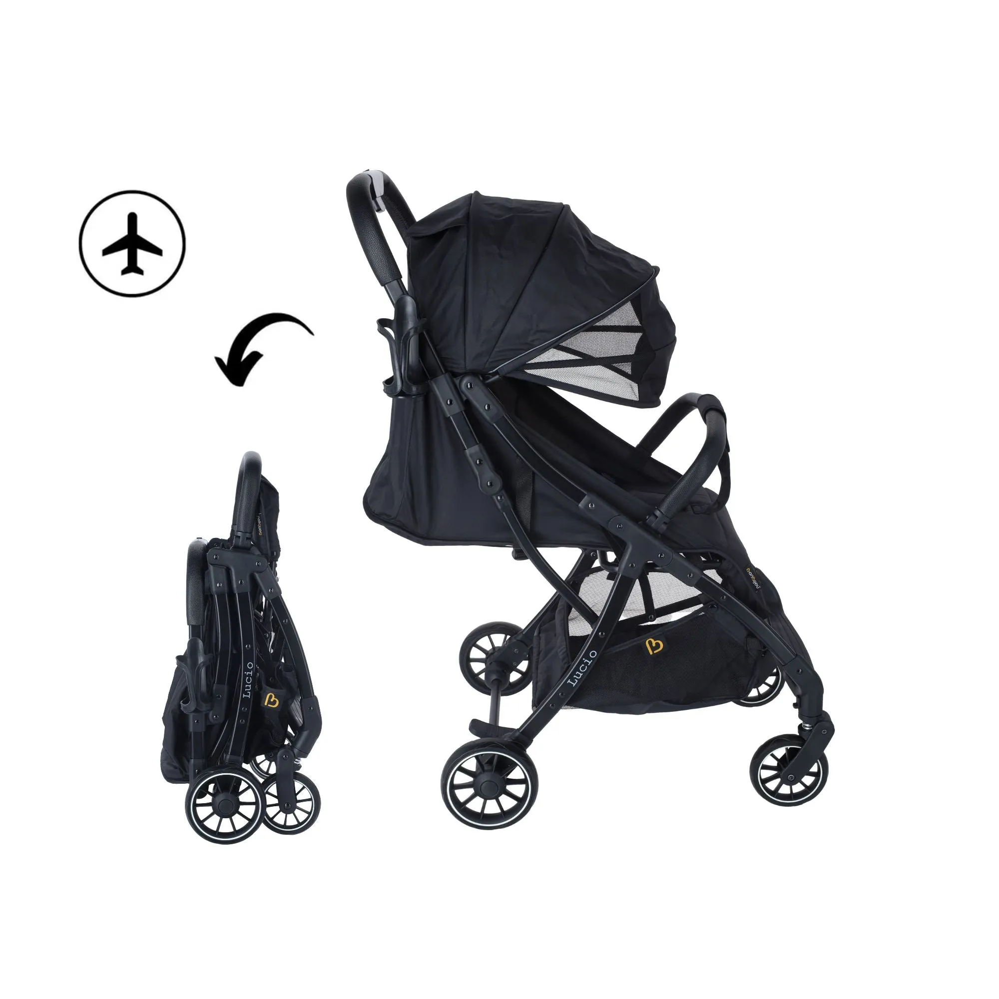 Bonbijou Lucio Stroller - 2 Color