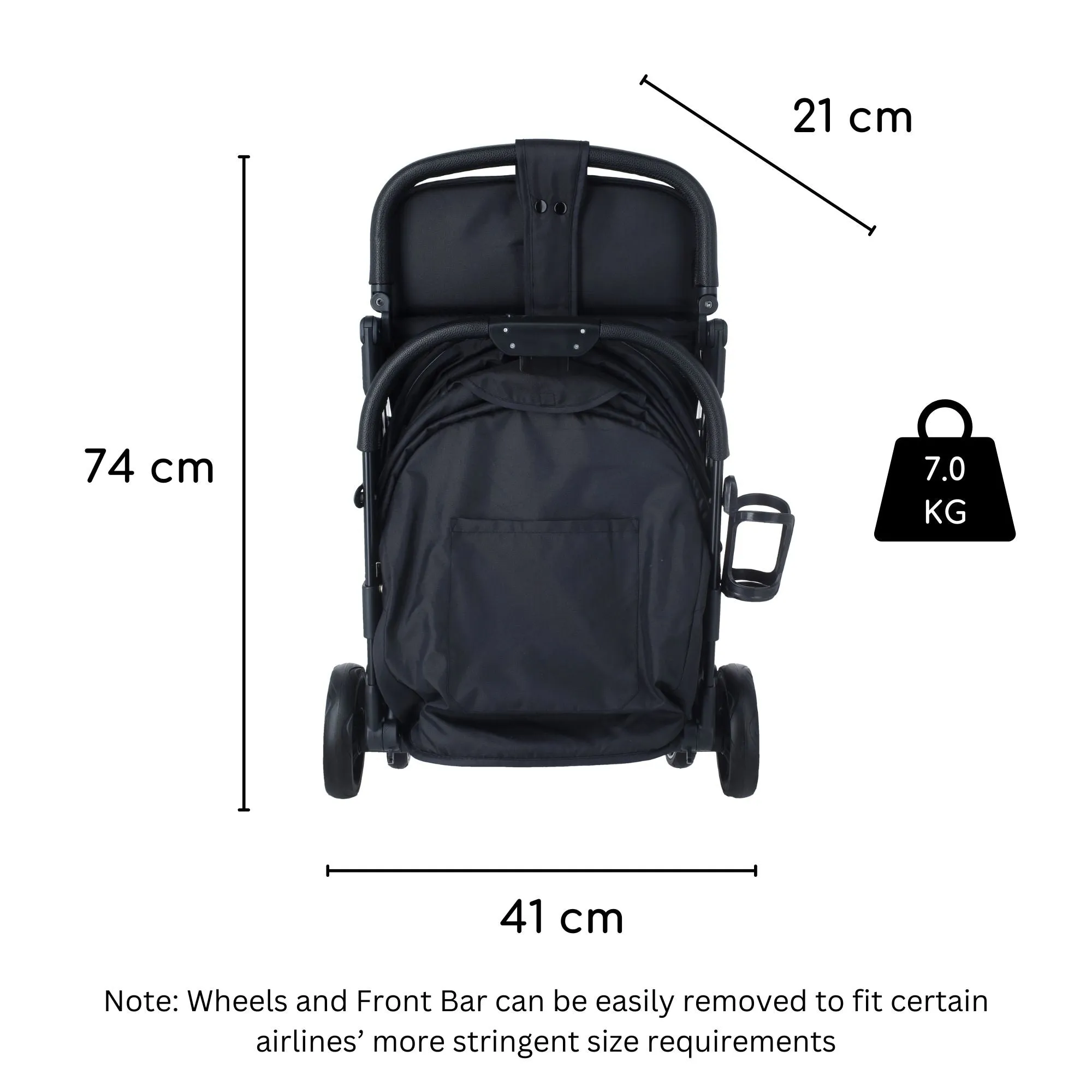 Bonbijou Lucio Stroller - 2 Color