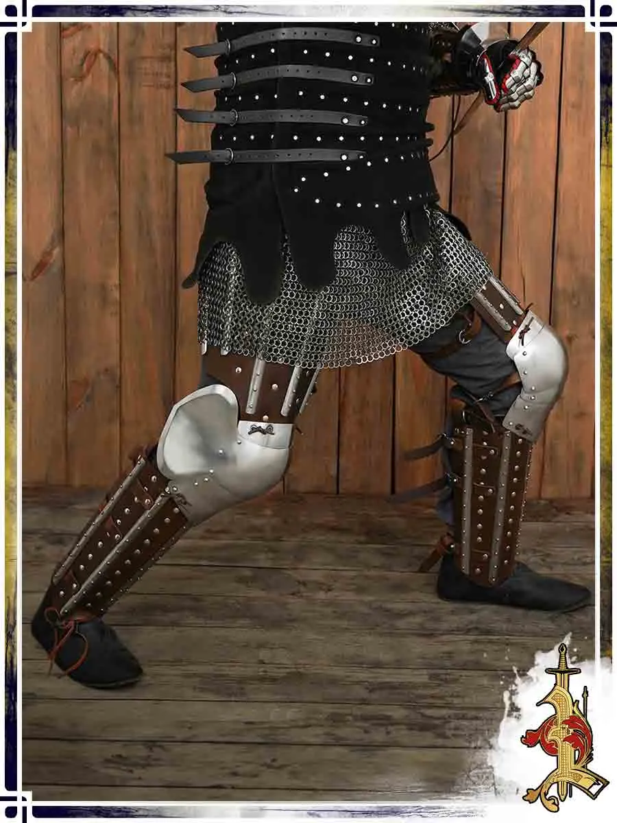 Brigandine Leg Armour