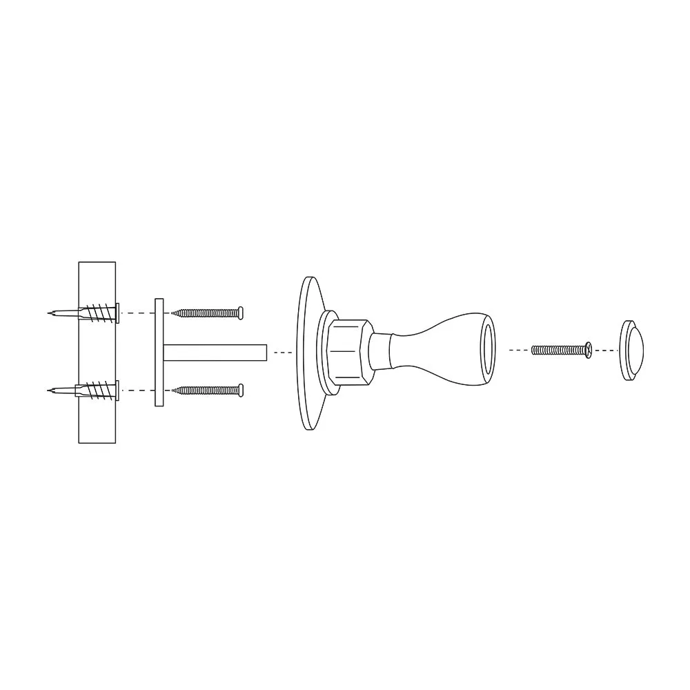 Coventry Brassworks Robe Post
