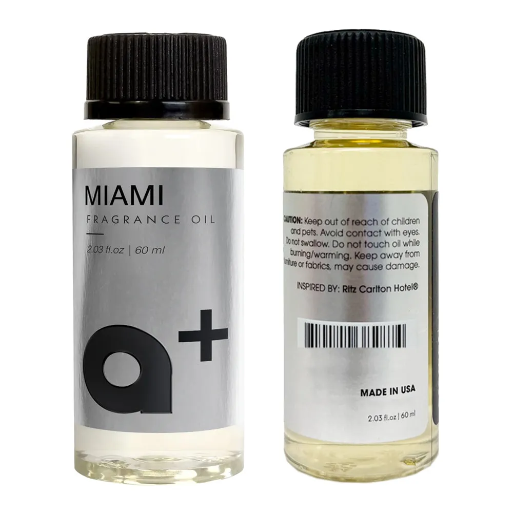 Diffuser Oil Inspired Miami Luxury Hotel Collection Aroma Premium Fragrance 60mL