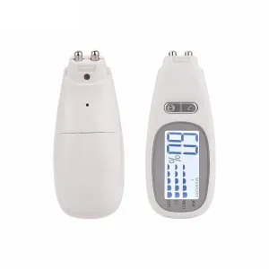 Digital Skin Moisture Tester Lcd Facial Analyzer White