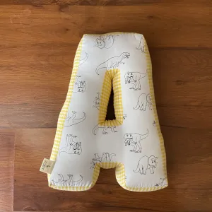 Dino-mite Alphabet Cushion