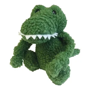 Dog Toy by Gloria Pinky Crocodile Green