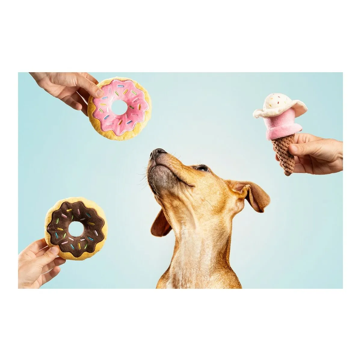 Dog Toy Gloria Gloicecream 9 x 9 x 17 Cm Ice Cream