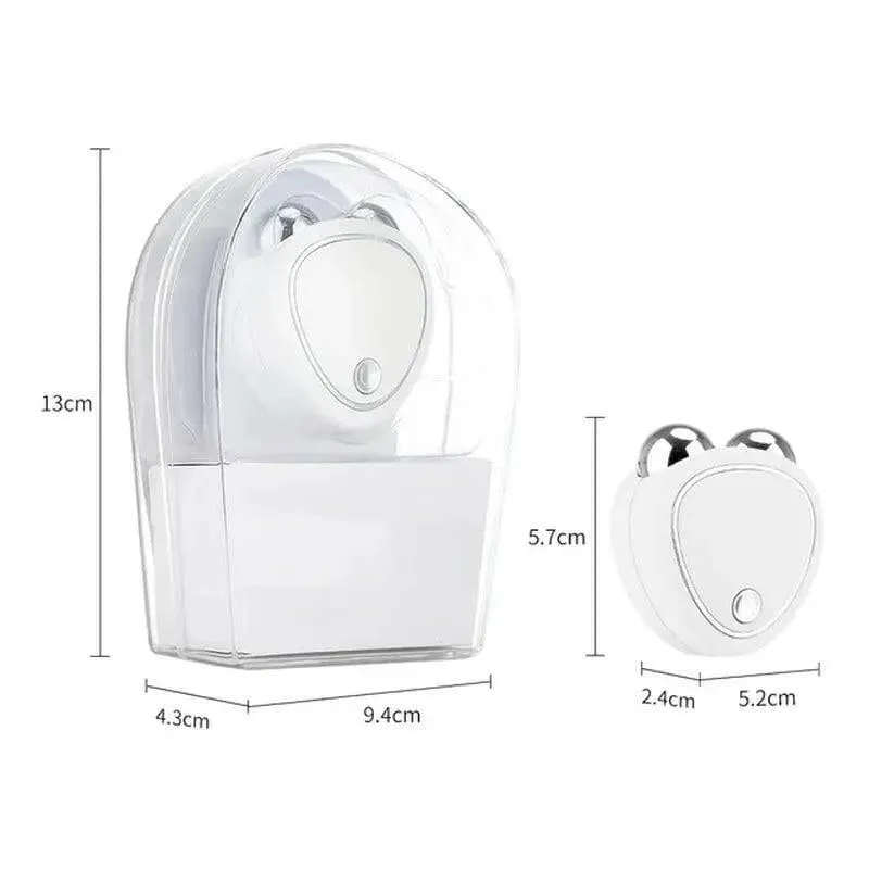 EMS Facial Skin Care Ice Roller Face Massagers for Microcurrent Face Lift Tighten Machine Electroporator Galvanic Beauty Device