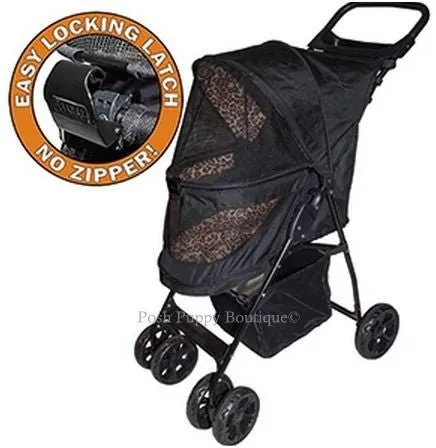 Happy Trails No Zip Lite Strollers- Animal Print