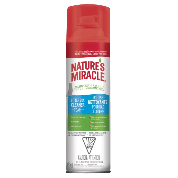 Nature's Miracle Litter Box Cleaner Foam