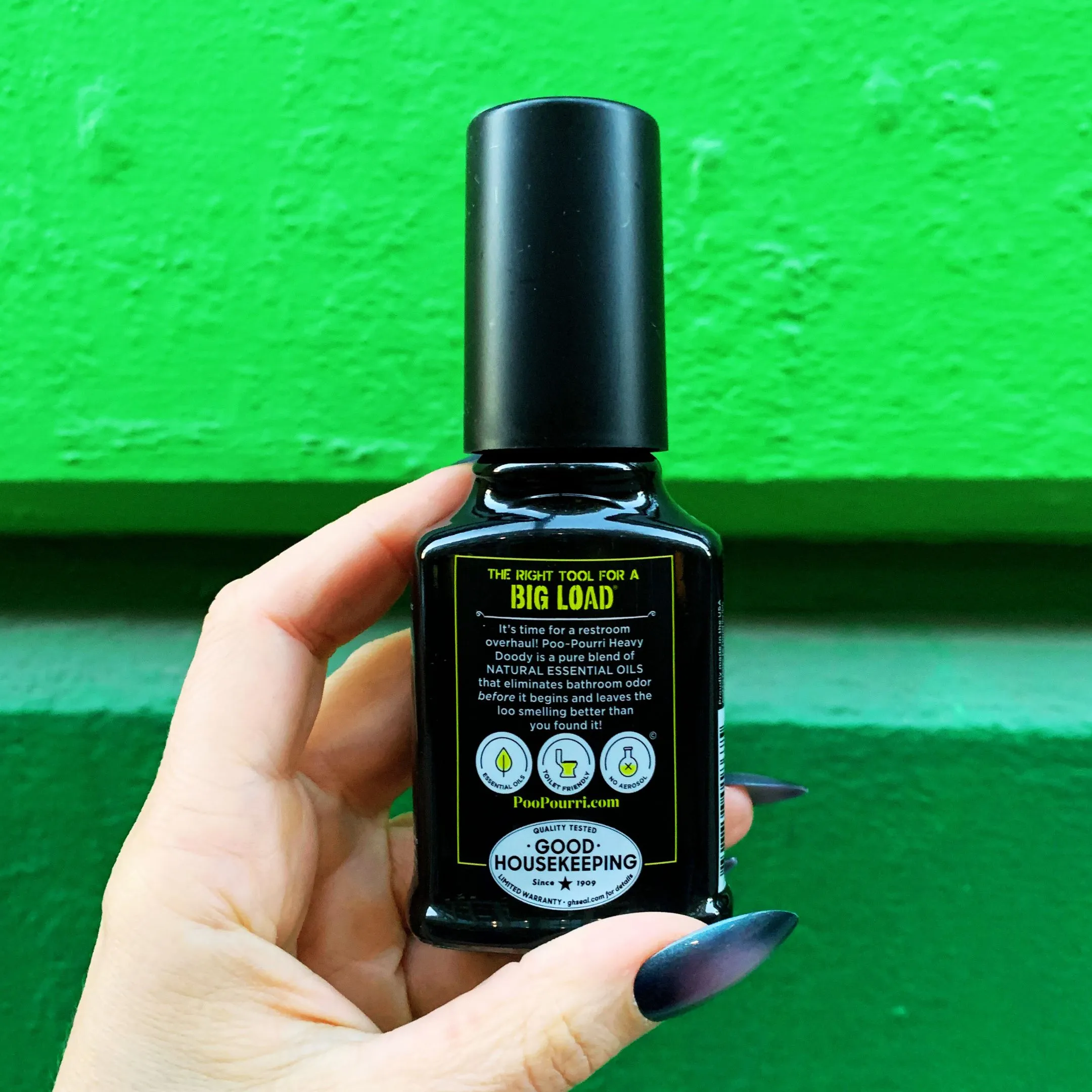 Poo~Pourri Heavy Doody Toilet Spray in Cedarwood   Pine   Citrus Scent | 2 oz. Mini Bathroom Air Freshener Deodorizer