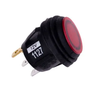 Rigid 2 Position Rocker Switch Red