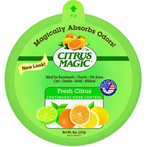 Solid Odor Absorber Citrus 8 oz  By Citrus Magic